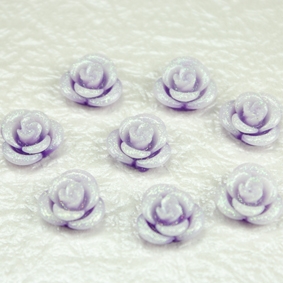 漸層樹脂花1# (紫)