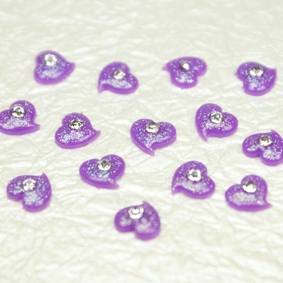 樹脂花+鑽A11(紫)