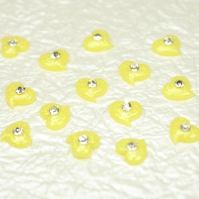樹脂花+鑽A11(黃)