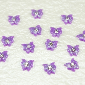 樹脂花+鑽A13(紫)