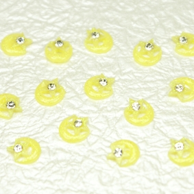 樹脂花+鑽A15(黃)