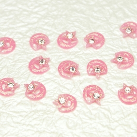 樹脂花+鑽A15(粉紅)