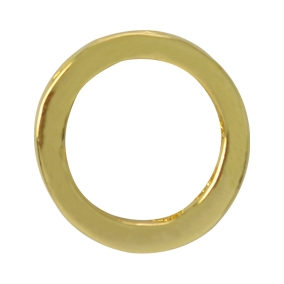 圈環-鏤空心型-正金
