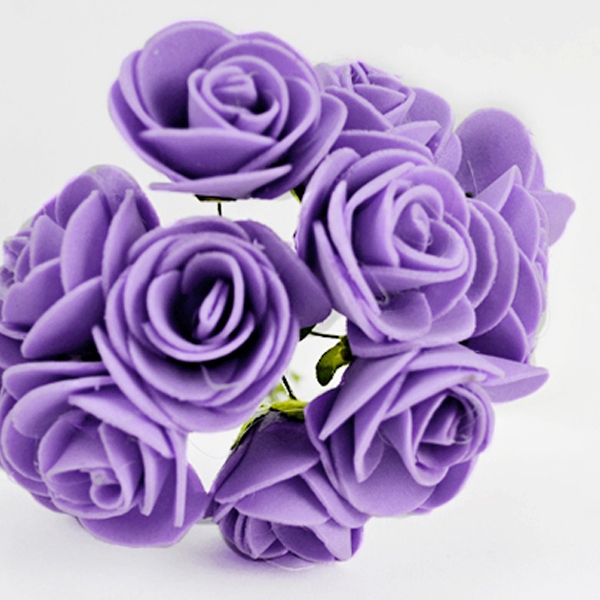婚佈花-單色玫瑰(紫)