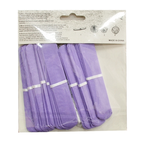 紙花串-紫色
