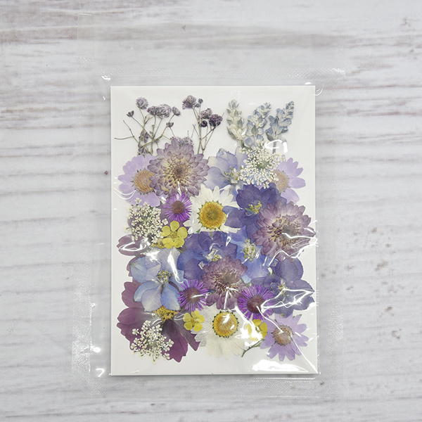 乾燥花-花園系-深紫