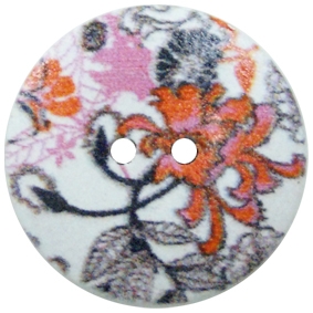 印花木扣-C073