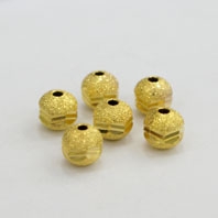 隔珠-刻邊-金色