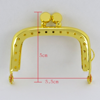 5.5cm方型口金-金色