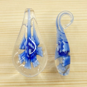 包花長水滴琉璃(藍)