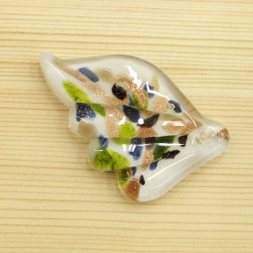 翅膀形琉璃(白)