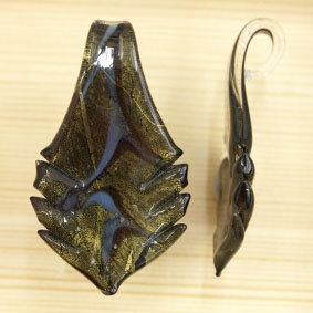 金箔剪邊花瓣琉璃
