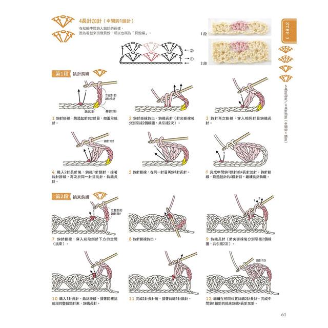 初學鉤針編織最強盛典(全新改訂版)